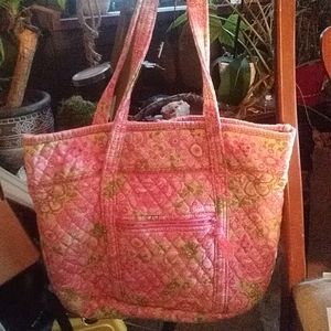 Vera bradley big bag could be used as diaper bag lots of compartments inside